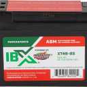 Interstate Batteries YT4B-BS 12V 2.3Ah Powersports Battery 30CCA AGM Rechargeable Replacement for Suzuki, Yamaha, Motorcycles, Mini-Bikes DR-Z50 DR-Z70 SR400 TTR110E TTR50E TTR90E (XT4B-BS)