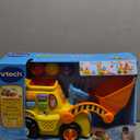 VTech Pop-a-Balls Push and Pop Bulldozer, Yellow