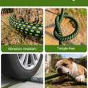 Garden Hose, Flexible Ultra Lightweight Durable, Kink-Free Water Hose with 10 Function Sprayer - Non-Shrinking, Easy to Store, All-Weather, High-Pressure (25FT)