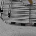 Orgneas Sink Protectors for Kitchen Sink, Universal Double Bowl Sink Bottom Grid 13.2"x11.6"x1.25", 304 Premium Stainless Steel Kitchen Sink Protector Grid Sink Grate Rack Centered Drain 2 Packs