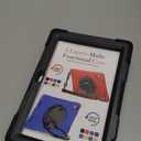 BRAECNstock for Amazon Fire HD 8 Tablet Case (12th Generation, 2024/2022) 8", Shockproof Protective Kids Case with [Rotating Hand Strap+Stand], Pen Holder, Shoulder Strap, Black (01 Black (Without Screen Protector))