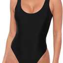 Sports Illustrated Women's Women's Classic Tank One Piece (XX-Large, Black)
