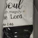 10 Pcs Christian Gift Bible Tote Bags for Women Religious Bible Reusable Canvas Tote Bag for Valentine Gift (Classic)