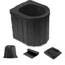 Portable Toilet for Camping, Potty Adults, Porta Travel Commode Bucket Car, Travel, Outdoor, Hiking, Backpack, Trips, Tent, Boat, Beach, Traffic Jam, Home