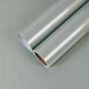 CHIHUT Shiny Light Grey Glitter Wallpaper Roll 12"x100" Peel and Stick Self Adhesive Removable Vinyl Wrap for Cabinets Walls Countertops Iridescent Metallic Shimmer Glossy Contact Paper for Furniture