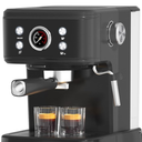 Empstorm Black Espresso Machine with Milk Frother, Cappuccino Machines for Home