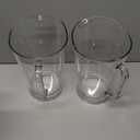 US Acrylic 64oz Bistro Clear Pitcher | Set of 2 Beer Pitchers | Reusable, BPA-free, Made in the USA, Indoor and Outdoor Pitcher Set for Water, Lemonade, Juice, Soda Pop, and Beer