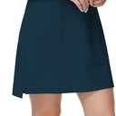 MoFiz Women's Golf Tennis Dress Sports Polo Dress Short Sleeve Quick Dry Casual Workwear Button (XX-Large, Green Black)