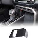 Car Central Electronic Handbrake Button Frame Cover Compatible with Toyota Tundra/Sequoia 2022-2026, Center Console Electronic Handbrake Button Protect Frame Decor Cover Trim ABS Interior Accessories