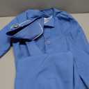 fun shack Flight Attendant Costume Women Blue, Retro Airline Stewardess Outfit with Hat & Gloves (Small)
