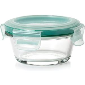 OXO Good Grips 1 Cup Smart Seal Airtight Glass Round Food Storage Container