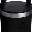 STANLEY Cafe To Go Travel Mug 16 oz | Leakproof Two-Part Drink Through Lid | Tumbler Cup for Coffee, Tea and Drinks | Insulated Stainless Steel Coffee Mug | BPA-Free | Black 2.0