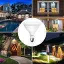 Gonhom Par38 led Flood Lights Outdoor Light Bulb,Dimmable 1800LM,20W Replace up to 200W,Outdoor Flood Light Bulbs for Backyard,Garage,Porch,Garden,2 Pack 5000K Daylight