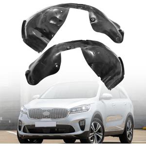 GXARTS 2PCS Black Driver & Passenger Side Front Fender Liner Splash Shield 86820C6500 86810C6500 Compatible with Kia Sorento 2019 2020