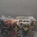 RUGSURE Washable Area Rugs - Perfect for Living Room, Bedroom, Kids Room, Nursery - Stain & Water Resistant Non-Slip, Pet & Child Friendly, Vintage Tribal Area Rugs (Rust, 6' x 9')