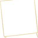 Wedding Arch Backdrop Stand Square Stable, Party Decoration, Easy Assembly Heavy Duty Metal for Birthday Party Celebration, 150cmx150cm