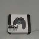 4 Trigger USB Mobile Game Controller with Cooling Fan Adjustable Stand for PUBG/Call of Duty/Fotnite [6 Finger Mode] GAMR+ L1R1 L2R2 Gaming Grip Gamepad (Black)