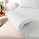 3 Inch Mattress Topper, Egg Crate King Mattress Topper Fiber Cover K King Size 78x80x18