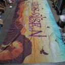 7x11ft Easter Jesus Backdrop He is Risen Banner Background Resurrection Background for Easter Day Celebration Party Decor Banner Photo Props for Home 261  flag