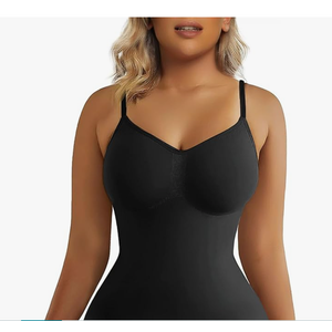 SHAPERX Women's Shapewear Bodysuit Tummy Control Body Shaper Seamless Sculpting Snatched Waist Body Suit Size XS