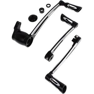 HDBUBALUS Motorcycle Brake Arm Peg Pedal with Front Rear Shift Levers Shifter Pegs for Harley Touring 2008-2013