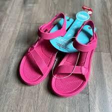 Womens Size 9 TOTES EveryWear Sandals Azalea Pink Adjustable Closure