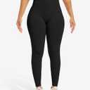 Ieumaz Scrunch Butt Lifting Leggings for Women Gym Seamless Workout Leggings Mid Low Waist Tummy Control Yoga Pants (Black, L)