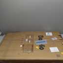 BABELIO 36" Tall Baby Gate, PressGuard P7, 29-55" Auto Close Pressure Mounted Dog Gate for Doorways & Hallway, Basics Easy Walk Thru Pet Gate, Extra Wide Metal Child Gate, Black