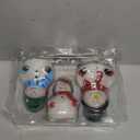 FLAVCHARM Christmas LED Flameless Candles Snowman Novelty Lighting Battery Operated with Remote Real Wax Flickering Candles Decorative for Holiday Winter Bedroom Snowman Theme Decor Mothers Day Gifts