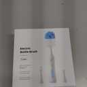 Electric Bottle Brush Cleaner, IPX7 Waterproof Baby Bottle Brush with Replaceable Nipple Cleaning Kit & Extender Rod, 2 Speed Modes, 360 Auto Cleaning, 2000mAh Battery, Rechargeable, Blue