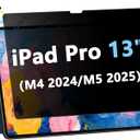 Magnetic Privacy Screen Protector for iPad Pro 13 Inch M4 2024/M5 2025 (7th/8th Generation), Anti-Glare & Blue Light Filter, Removable Privacy Film for iPad Pro 13", Easy Magnetic Attachment