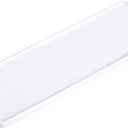 Ceramic Tray, White, Large Rectangle Bathroom Kitchen Tray for Jewelry, Towel, Candles, Soap - 10.23 x 3.54 x 1.18 inches