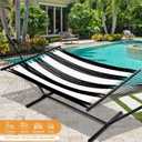 Lazy Daze 2 Person Caribbean Rope Hammock, Handwoven Double Hammock