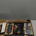 Perlegear UL-Listed Full Motion TV Wall Mount for 4297 Inch Flat Curved TVs up to 132 lbs, 12/16 Wood Studs, TV Mount Bracket with Tool-Free Tilt, Swivel, Extension, Max VESA 600 x 400mm, PGLF15