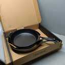 Lodge Blacklock Cast Iron Skillet Set, 10.25" & 12" - Triple Seasoned - Lightweight - Easy Cleanup - Premium Cookware
