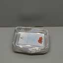 Grill Drip Pans Compatible Weber 6415-20 Pack Grill Accessories for Weber Spirit, Genesis, Traveler, Q Series, Disposable Aluminum Foil Pans Grease Tray Liners 8.5" X 6"