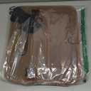 AOKJOY Car Trunk Organizer, Brown, Foldable, Non-slip, Adjustable, Multiple Compartments, 600D Oxford Cloth Material