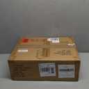 Hosfais Book Shelf Small Bookshelf: 3-Tier Wood Bookcase Industrial Bookshelf with Edge Protection Metal Narrow Bookcase Storage Organizer Display Rack for Bedroom Home Office (Modern Black)