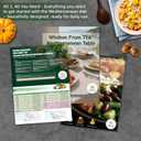 2026 Mediterranean Diet for Beginners  Food List Chart and Meal Planner | 3 Count Laminated Healthy Eating Guide  by MapeloreCrafted