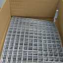 Set of 5 winemana 12 Set Garden Plant Protector Cage, 16x12 in Metal Wire Protectors for Plants, Protection Cages with Stakes & Nylon Ties, Animals Barrier to Keep Rabbit & Chicken Away from Flower Vegetables