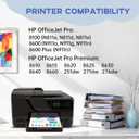Miss Deer 950 951 XL Combo Pack,Compatible Replacement for HP 950 951XL,Work with Officejet Pro 8610 8600 8620 8630 8640 8100 8615 251dw 271dw 276dw,8 Pack