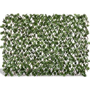 DOEWORKS Expandable Fence Privacy Screen for Balcony Patio Outdoor, 1PC Faux Ivy Fencing Panel for Backdrop Garden Backyard Home Decorations
