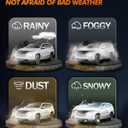 SEALIGHT H11/H9/H8 and 9005/HB3 Fog Light Bulbs Combo, 9005 H11 Fog Bulbs with Cool White, Plug and Play, Pack of 4