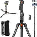 XXZU 75" Camera Tripod,Tripod For Camera Phone with Remote & 360 Ball Head,Aluminum Phone Tripod/Monopod,Camera Stand Tripod for iPhone/Canon/Nikon/DSLR/Digital Camera Accessory Kits,Max Load 17.64lb