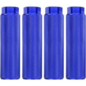 Bike Pegs 4Pcs Aluminum Alloy Anti-Skid Lead Foot Bicycle Pegs 3/8 inch Axles