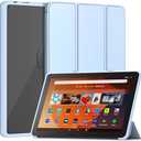 Sanyetral 10.1inch Tablet Case with Auto Wake/Sleep and Two Angle Stand, Incompatible with TCL Nokia -Light Blue