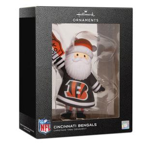 NFL Cincinnati Bengals Santa Fan Hallmark Ornament