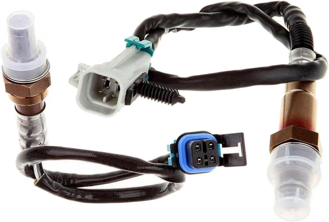 2Pcs Upstream and Downstream O2 Oxygen Sensor Direct Replacement For 2007 2008 2009 2010 2011 Chevy HHR Cobalt Saturn Ion Pontiac G5 2.2L 2.4L 02 Sensor 234-4668 234-4066