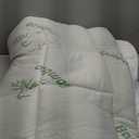Ultra Soft Full Size Mattress Topper - Viscose Made from Bamboo Pillow Top Mattress Pad for Back Pain Relief - Naturally Cooling for Hot Sleepers, Green