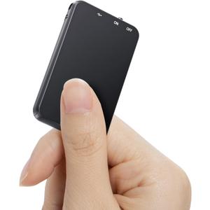 64GB Mini Voice Recorder, 1536kbps Clear Recording Device with AI Noise Reduction and Metal Housing, Audio Voice Activated Recorder for Lectures and Meetings